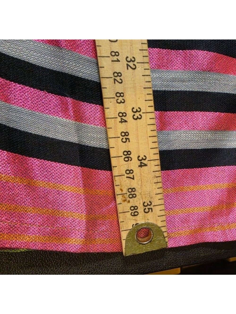 NWT Chapter 2 by Khaadi Multicolor Striped Silk Blend Tunic Kurta Dress Medium M - Picture 13 of 15